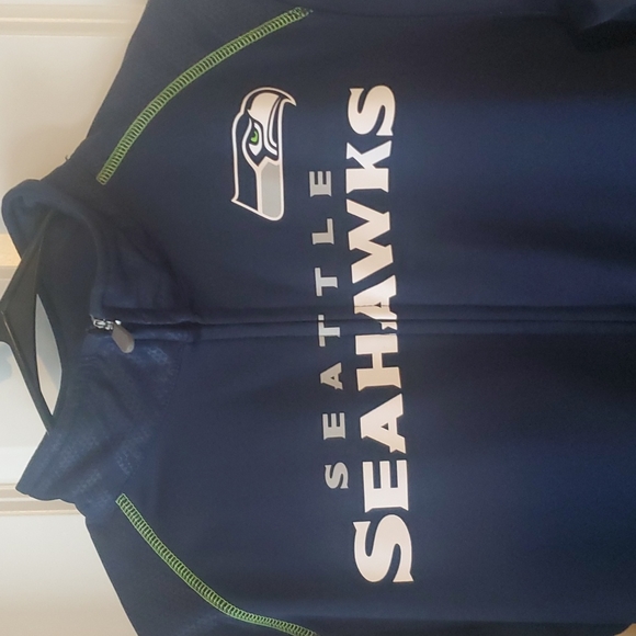 Sz Sm Womens lightweight Seahawks zip up jacket - Picture 2 of 3